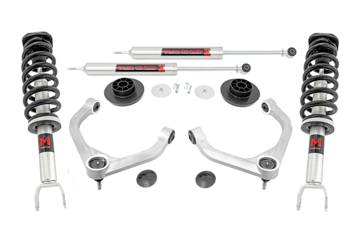 Ram 1500 Suspension Lift Kit - Rough Country - M1 Struts/M1 - '19-'23